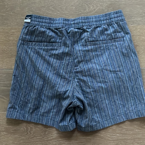 NWOT Abercrombie & Fitch Men’s Cotton Striped Shorts size medium - Picture 8 of 8